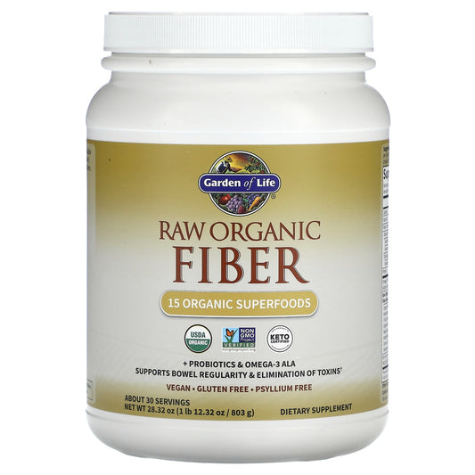 Garden of Life-RAW Organic Fiber-1 lb-12.32 oz