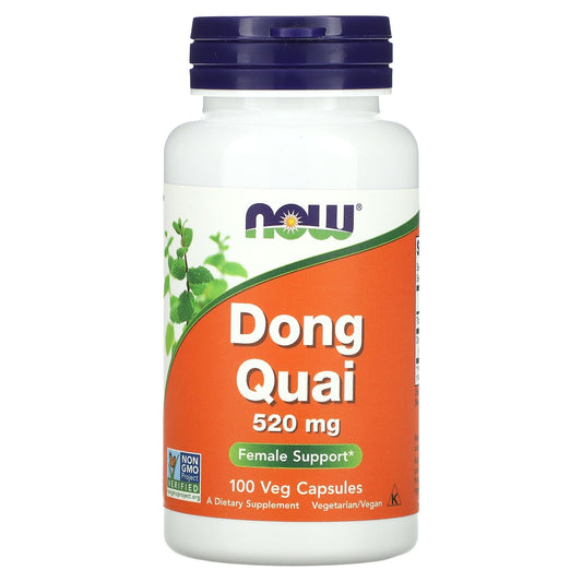 NOW Foods-Dong Quai-520 mg-100 Veg Capsules