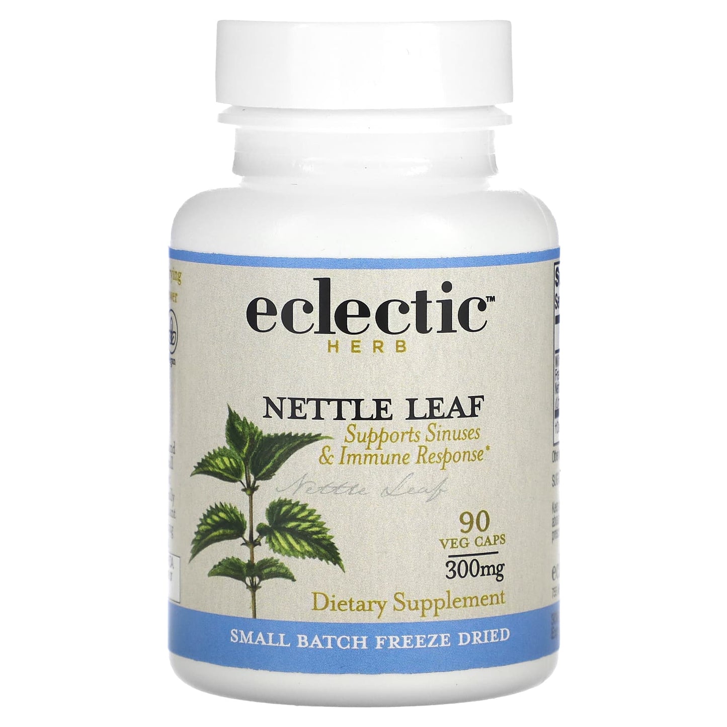 Eclectic Institute-Nettle Leaf-300 mg-90 Veg Caps