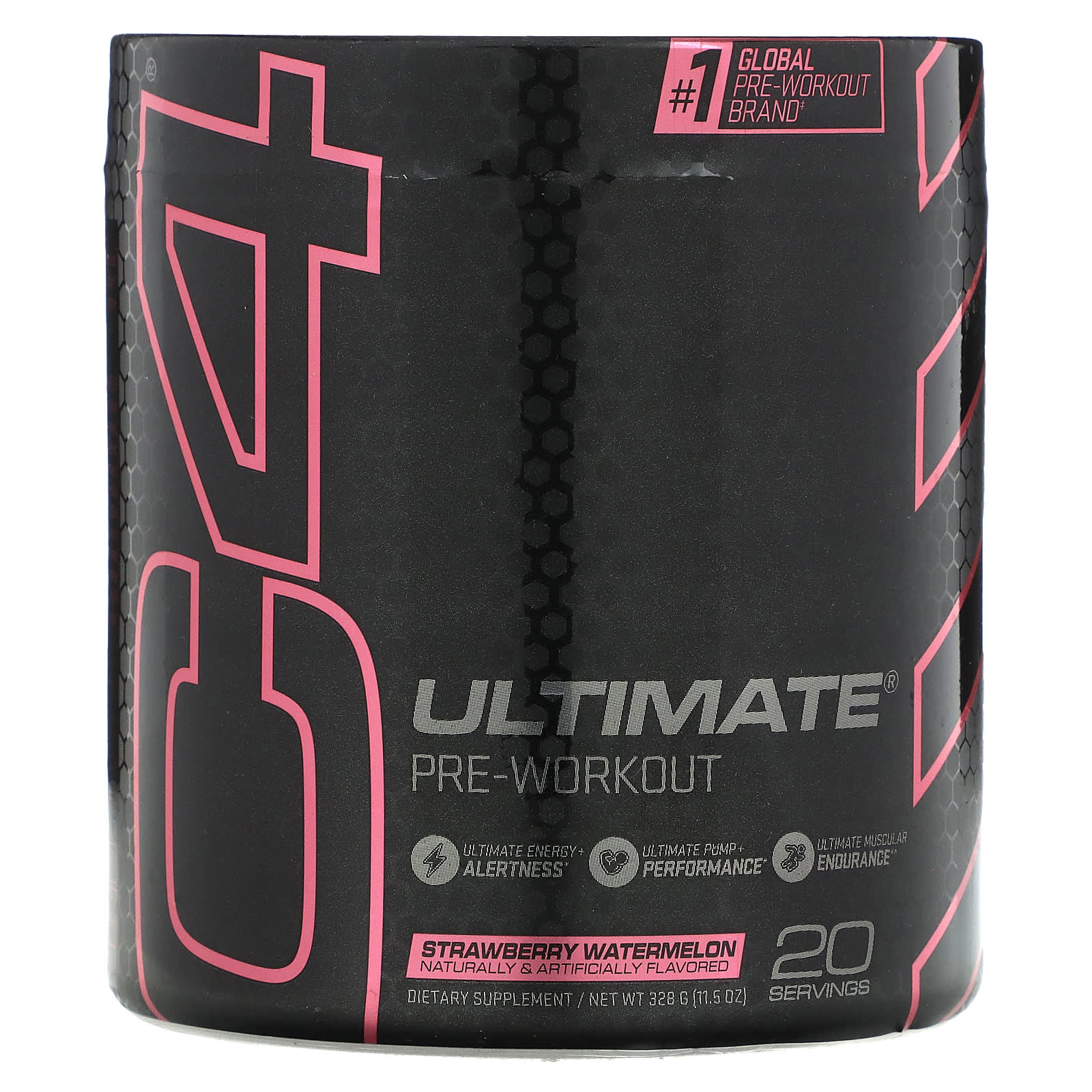 Cellucor-C4 Ultimate Pre-Workout-Strawberry Watermelon-11.5 oz (328 g)