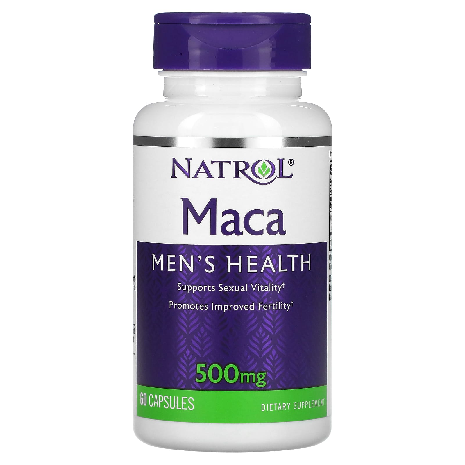 Natrol-Maca-500 mg-60 Capsules