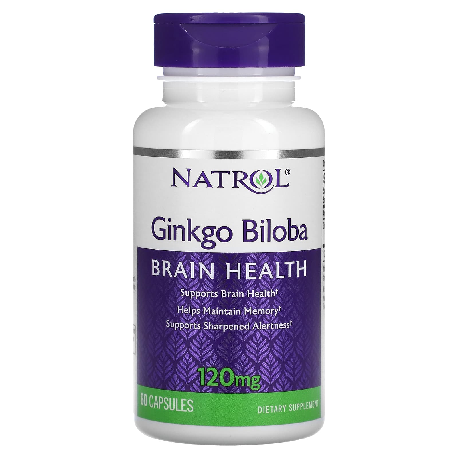 Natrol-Ginkgo Biloba-120 mg-60 Capsules