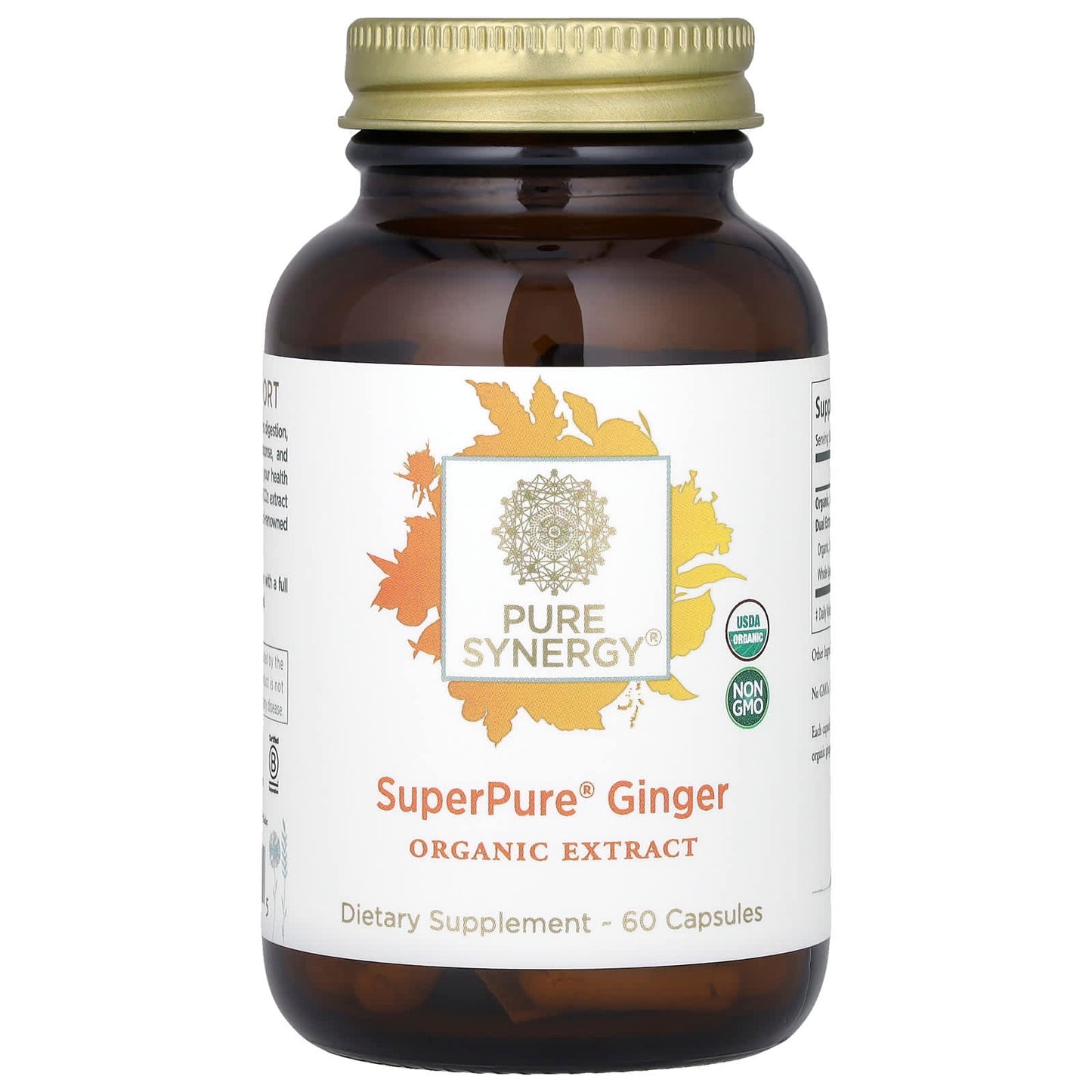 Pure Synergy-SuperPure Ginger-60 Capsules