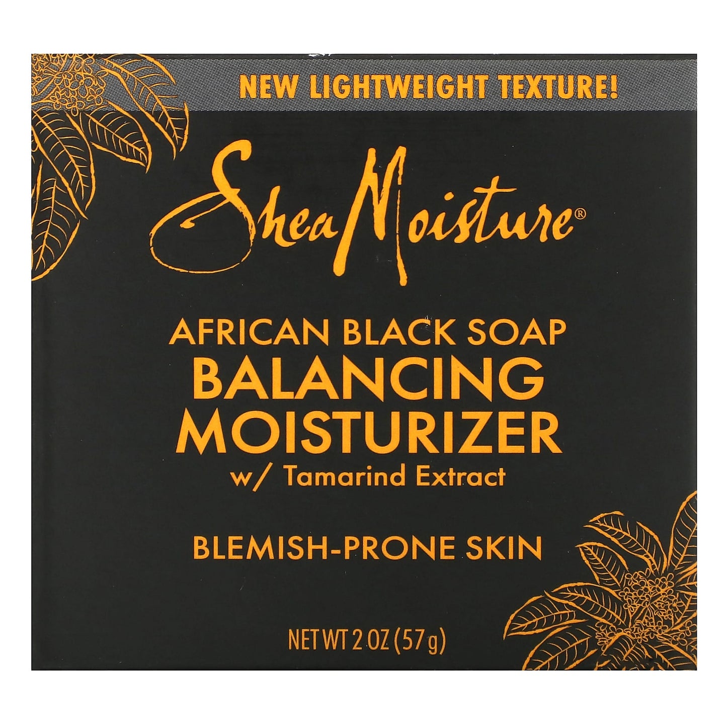 SheaMoisture, African Black Soap, Balancing Moisturizer, 2 oz (57 g)