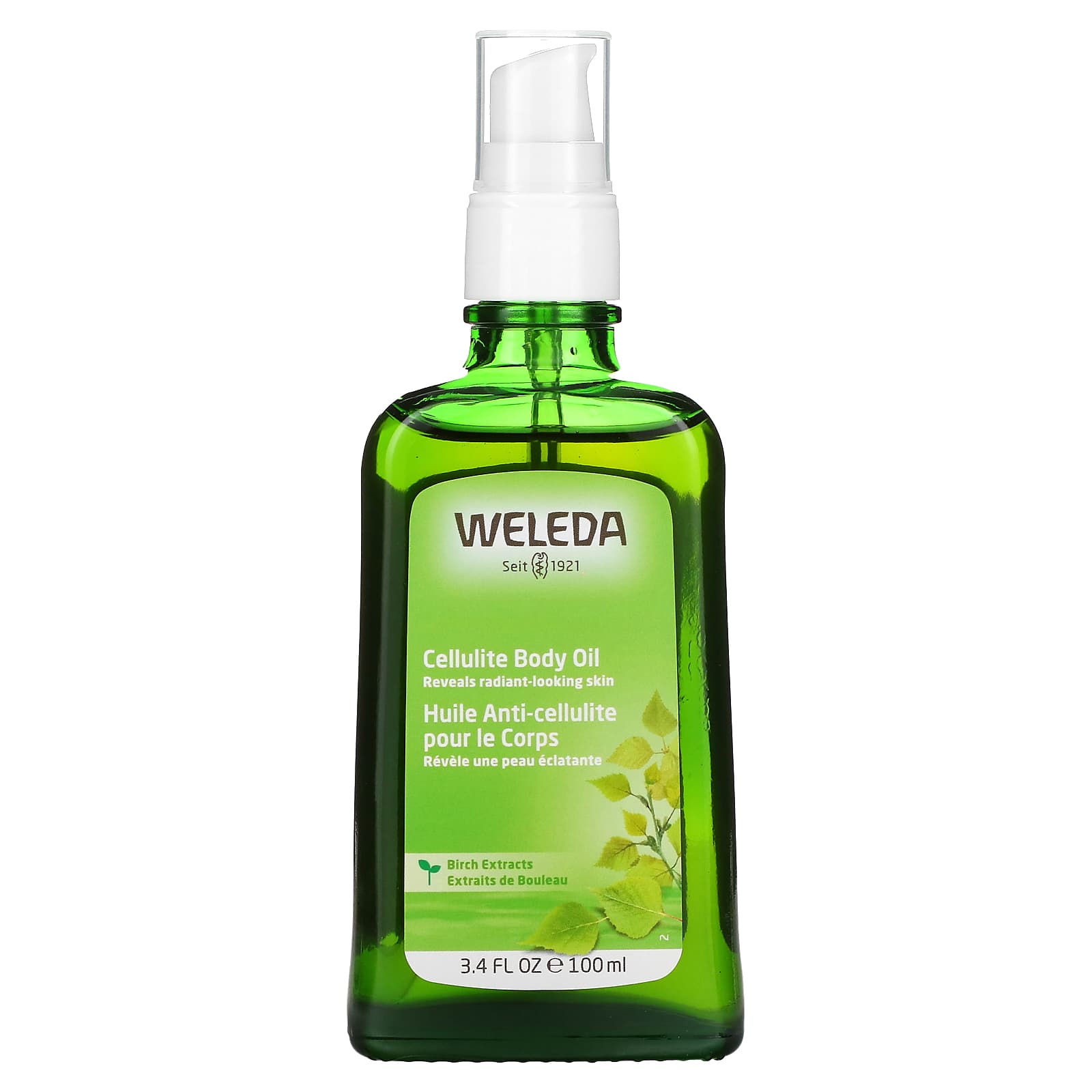 Weleda-Cellulite Body Oil-Birch Extracts-3.4 fl oz (100 ml)