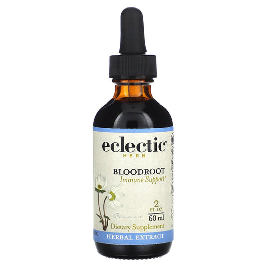 Eclectic Institute-Bloodroot Extract-2 fl oz (60 ml)