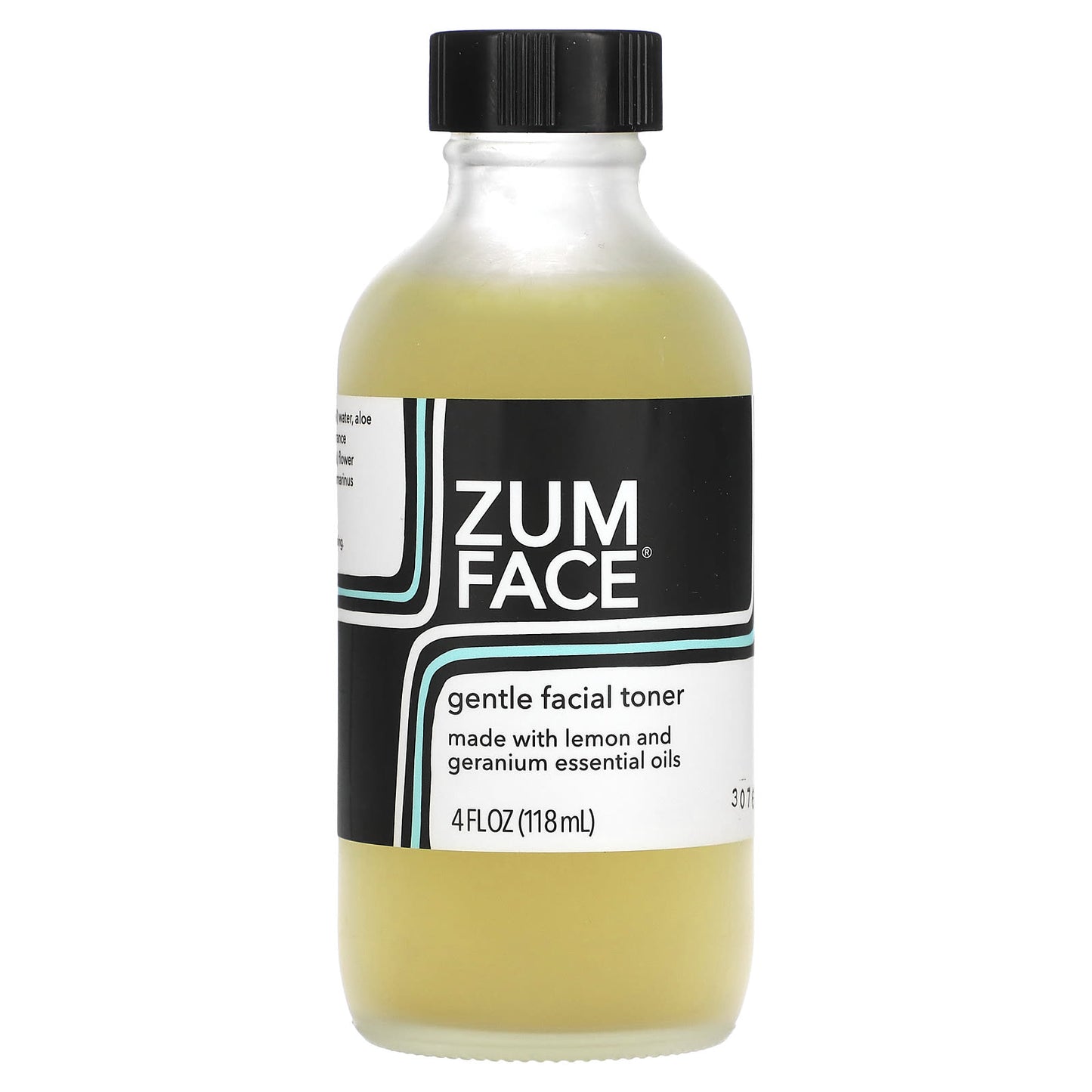 ZUM-Zum Face-Gentle Facial Toner-Lemon and Geranium-4 fl oz (118 ml)