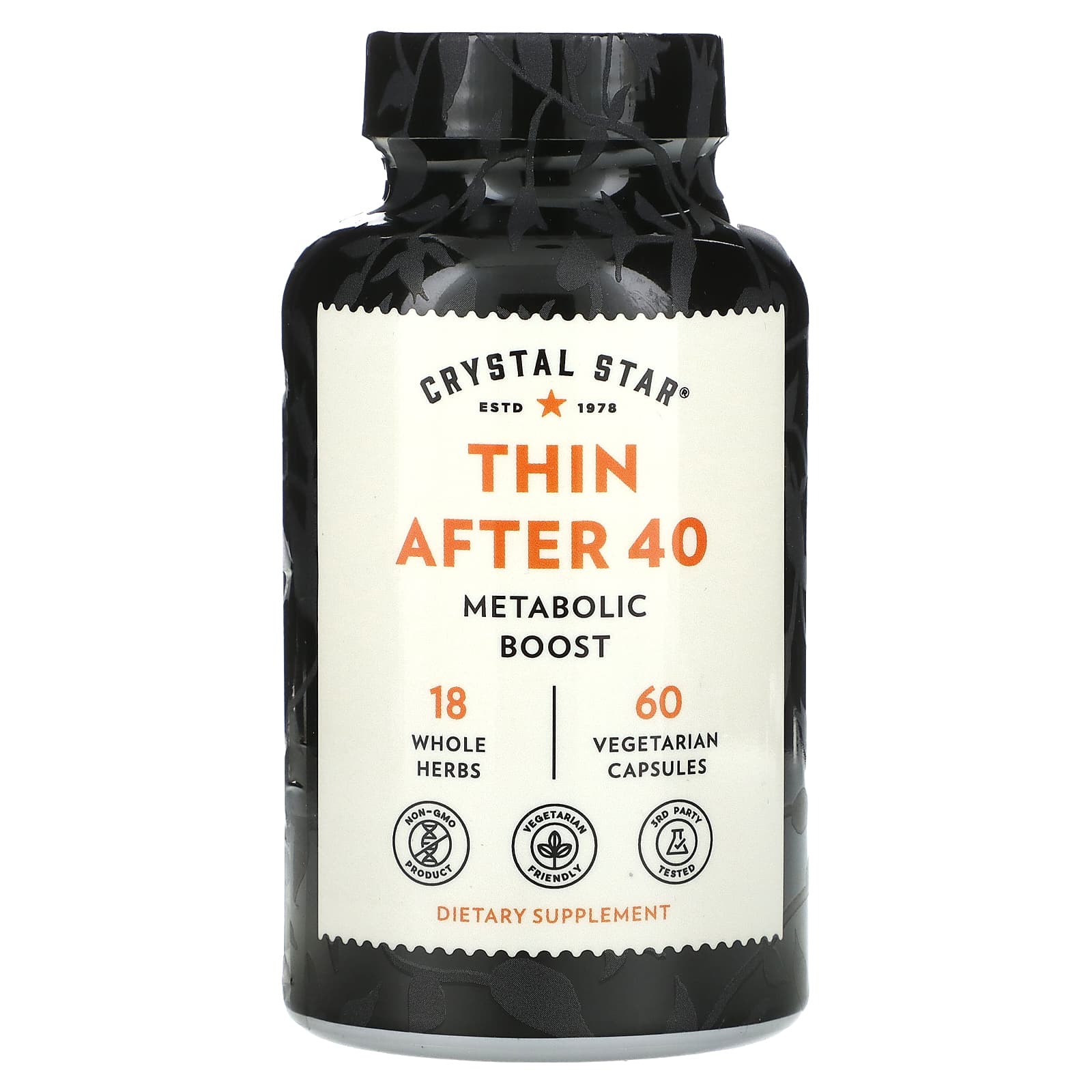 Crystal Star-Thin After 40-60 Vegetarian Capsules