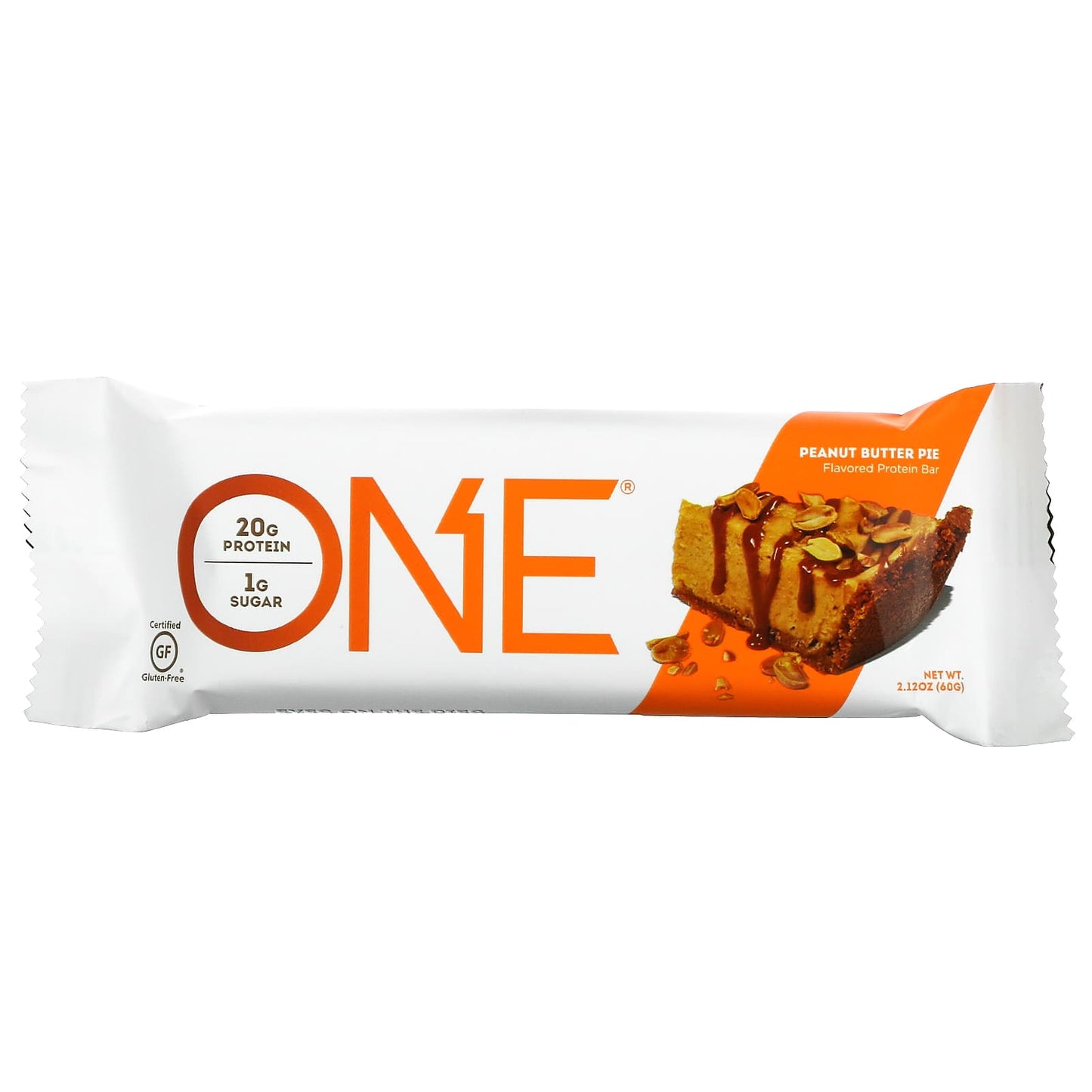 One Brands, ONE Bar, Peanut Butter Pie, 12 Bars, 2.12 oz (60 g) Each