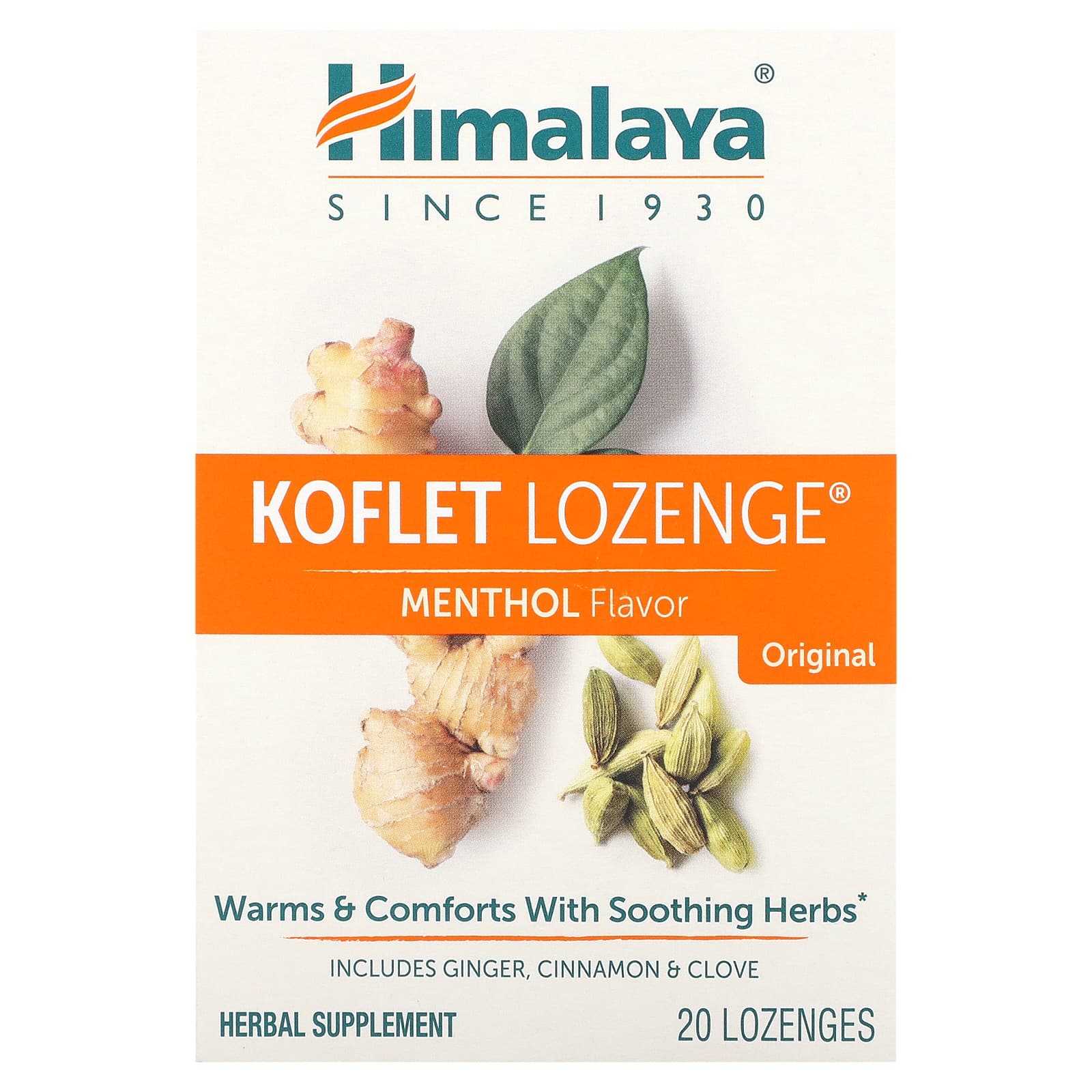 Himalaya-Koflet Lozenge-Original-Menthol-20 Lozenges