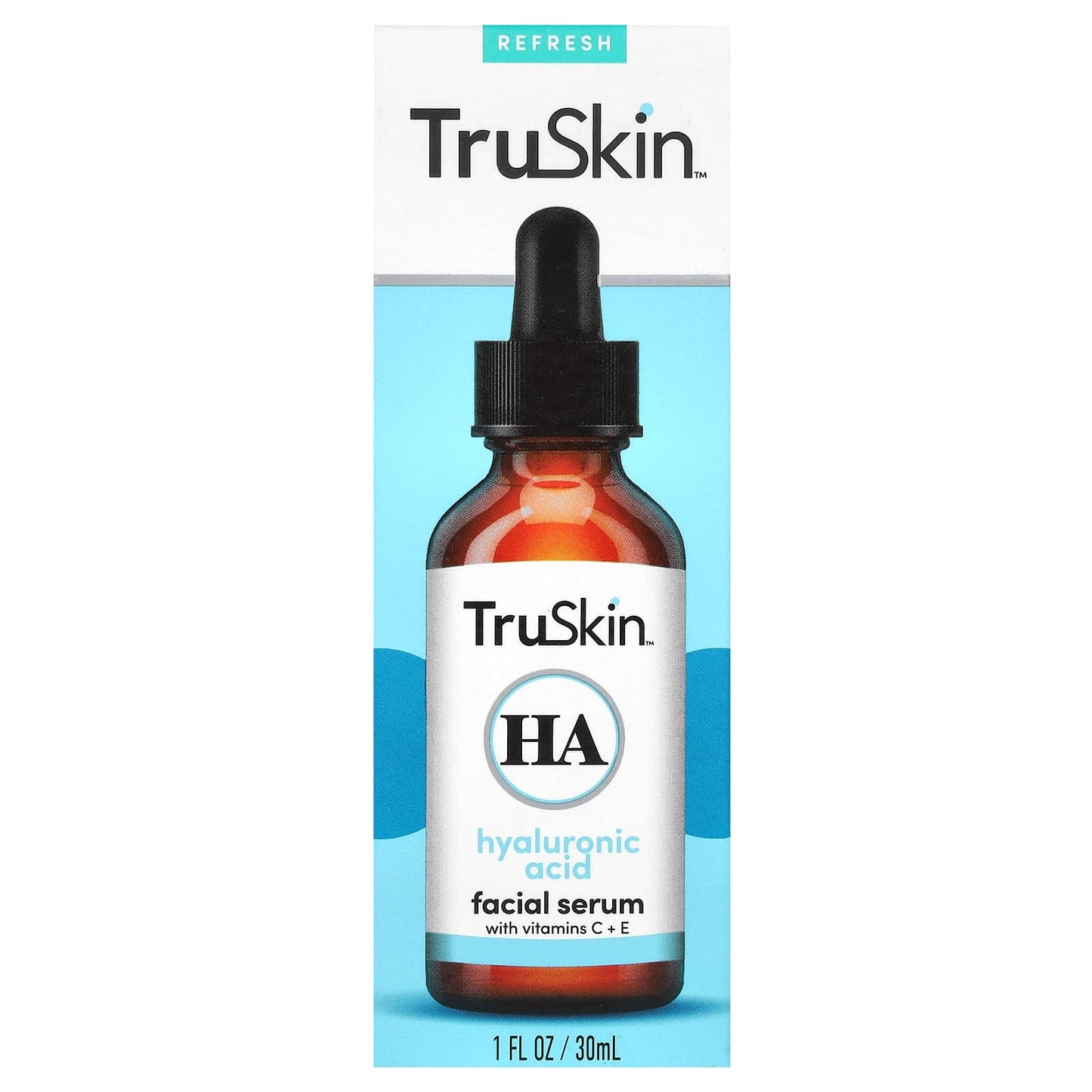 TruSkin, Hyaluronic Acid Facial Serum, 1 fl oz (30 ml)