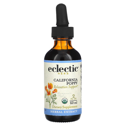 Eclectic Institute-California Poppy Extract-2 fl oz (60 ml)