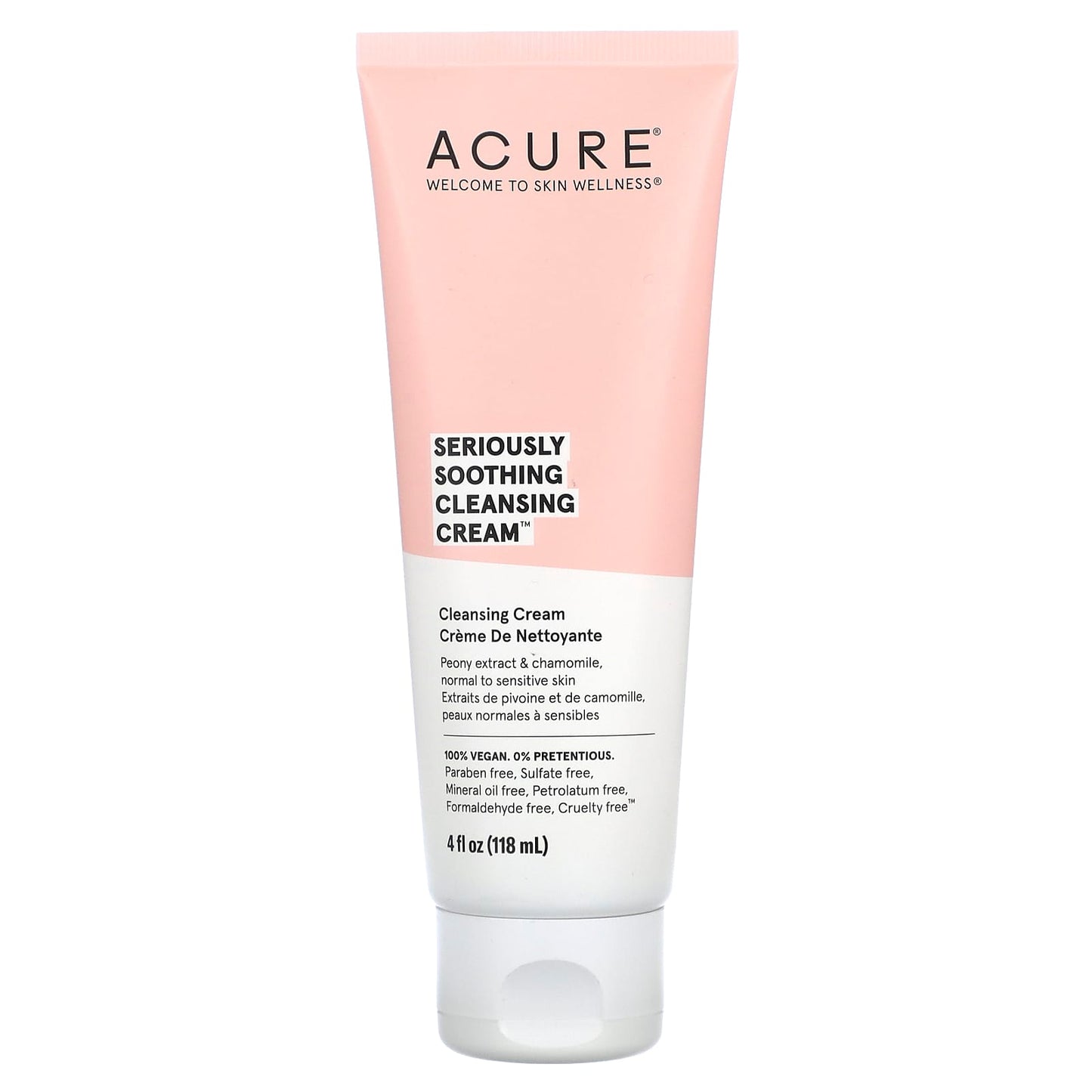 ACURE-Seriously Soothing-Cleansing Cream-4 fl oz (118 ml)