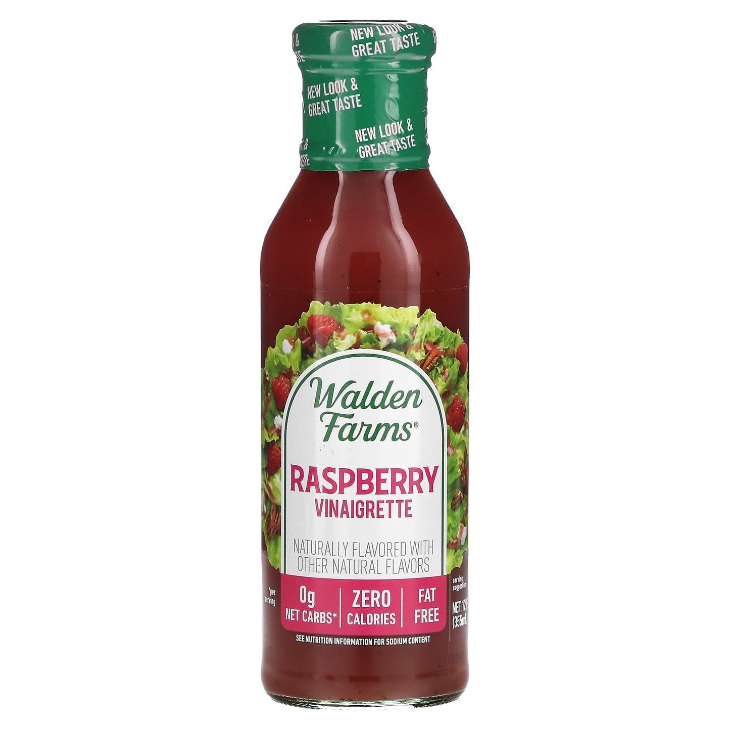 Walden Farms-Raspberry Vinaigrette-12 fl oz (355 ml)