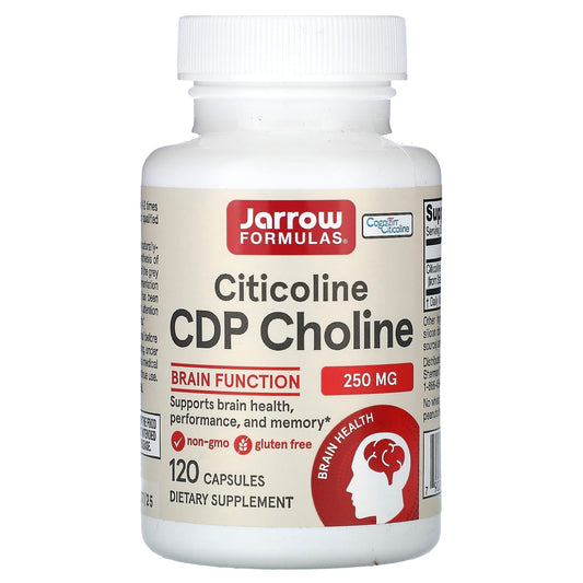 Jarrow Formulas-Citicoline-CDP Choline-250 mg-120 Capsules