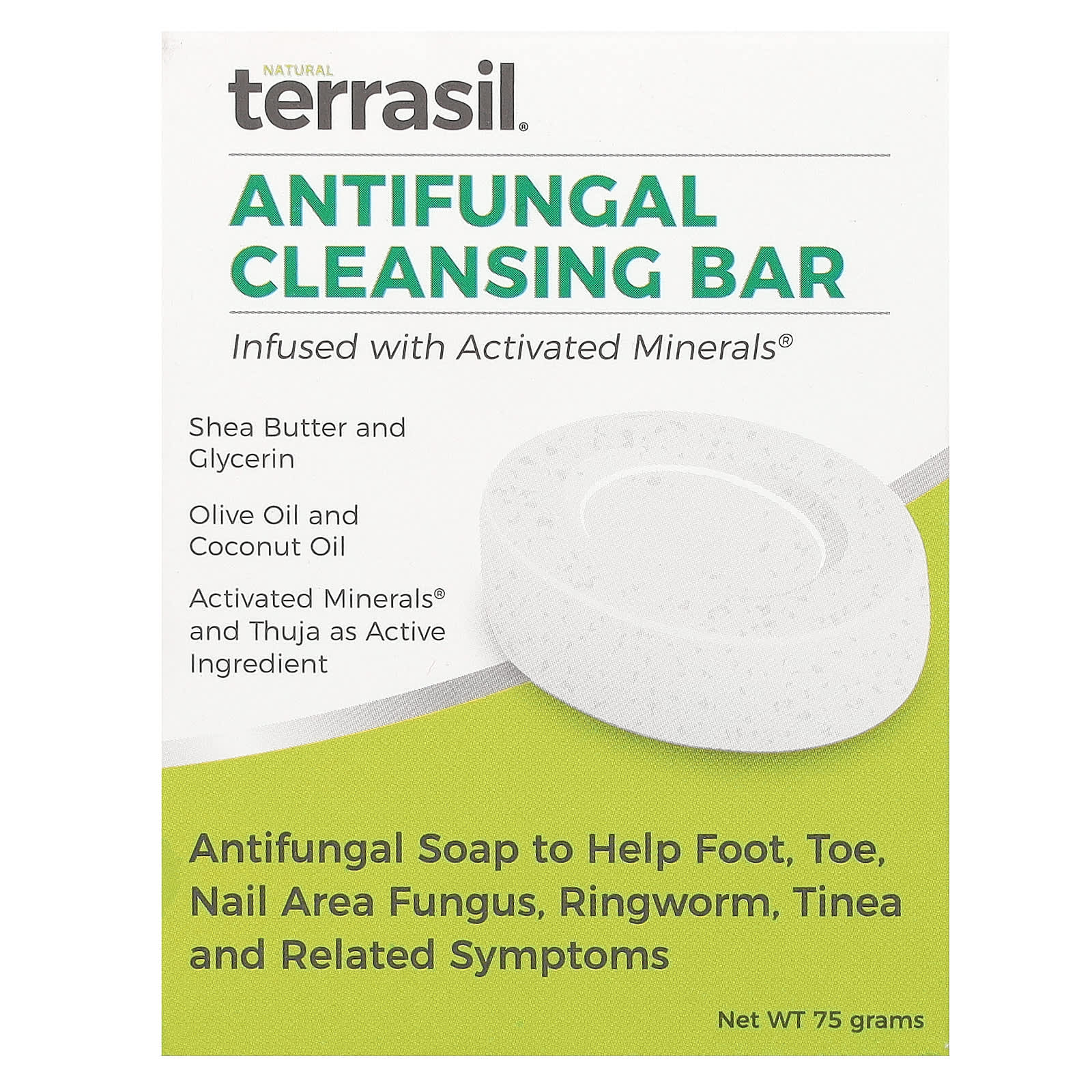 Terrasil-AntiFungal Cleansing Bar-75 g