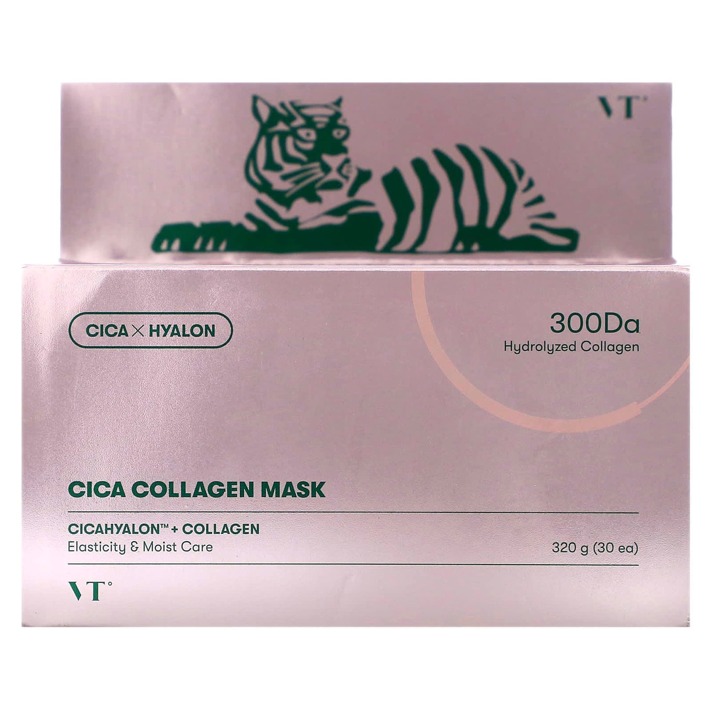 VT Cosmetics, Cica Collagen Beauty Mask, 30 Sheets, 320 g