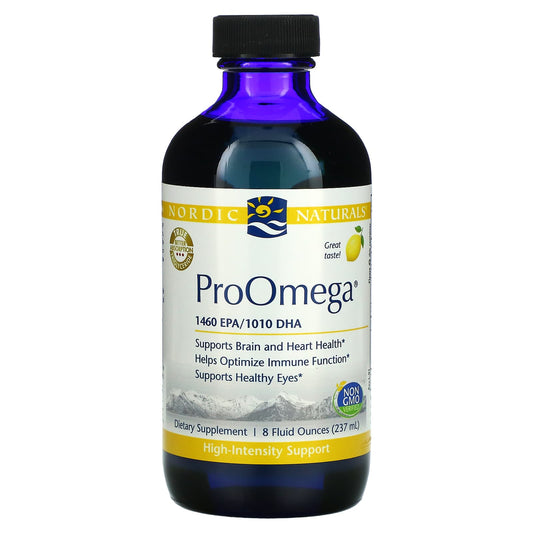 Nordic Naturals-ProOmega-Lemon-8 fl oz (237 ml)