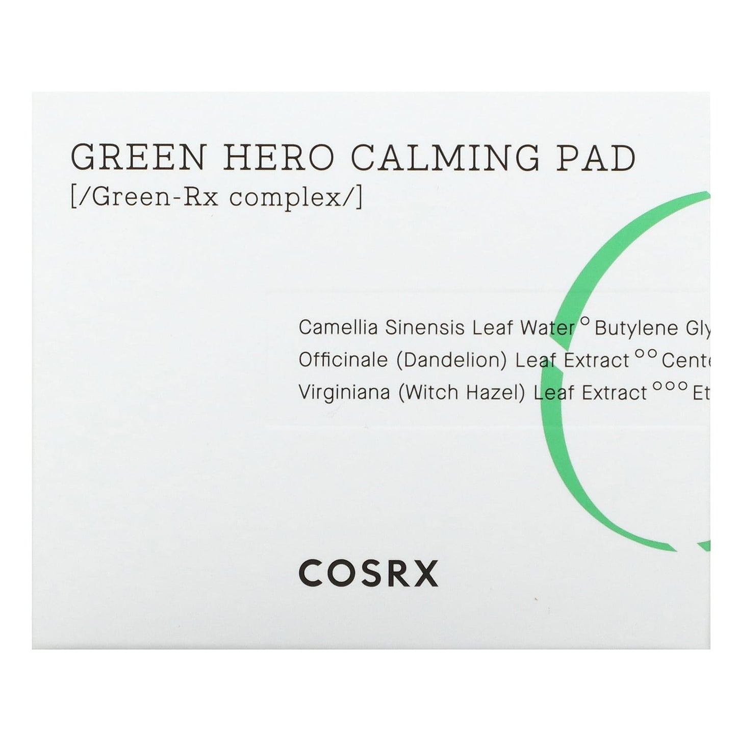 CosRx, One Step, Green Hero Calming Pad, 70 Pads