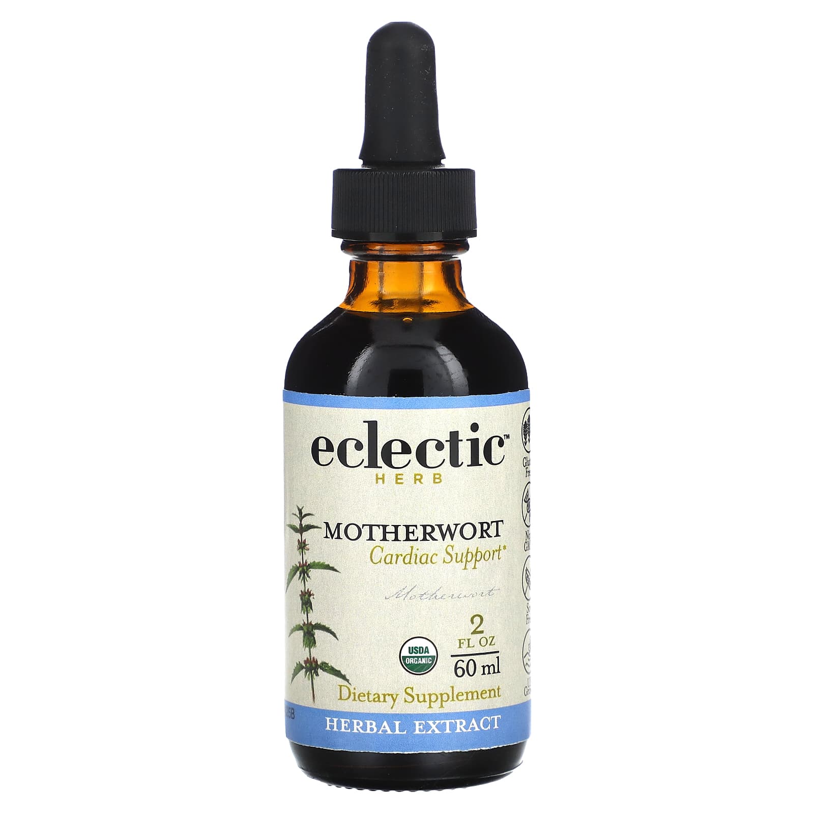 Eclectic Institute-Motherwort Extract-2 fl oz (60 ml)