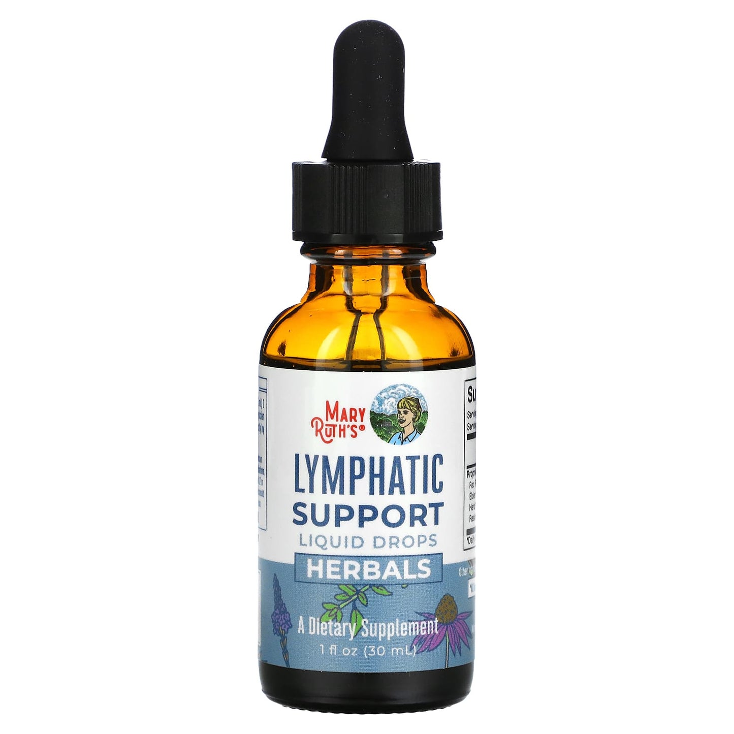 MaryRuth's, Herbals, Lymphatic Support Liquid Drops, Alcohol Free, 1 fl oz (30 ml)