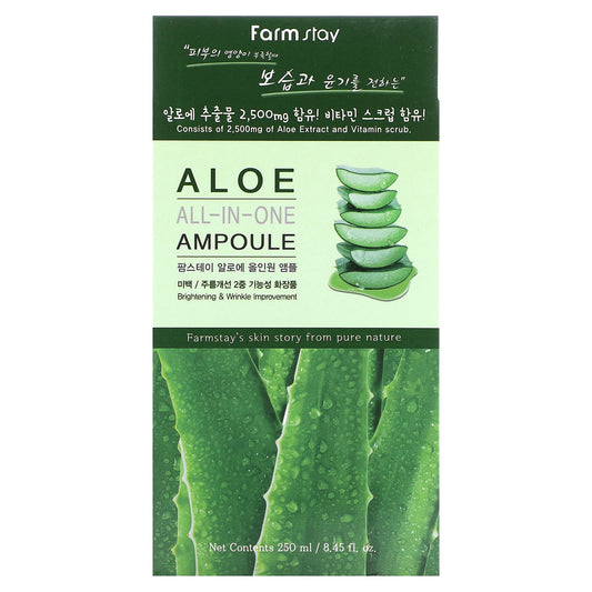 Farmstay-All-In-One Ampoule-Aloe-8.45 fl oz (250 ml)