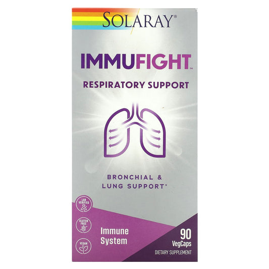 Solaray-ImmuFight-Respiratory Support-90 VegCaps