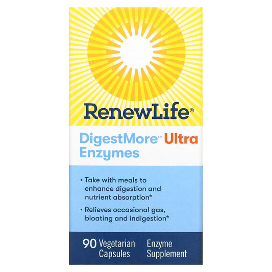 Renew Life-DigestMore Ultra Enzymes-90 Vegetarian Capsules