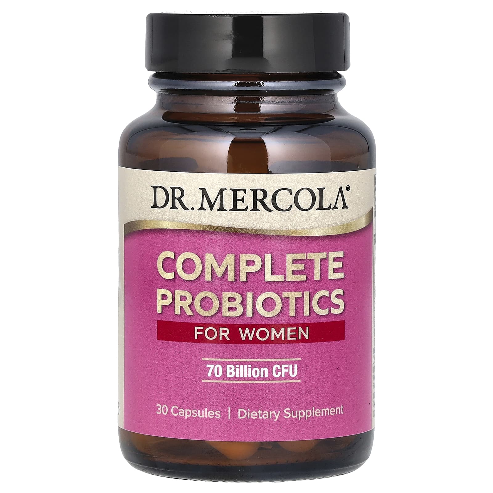 Dr. Mercola-Complete Probiotics for Women-70 Billion CFU-30 Capsules