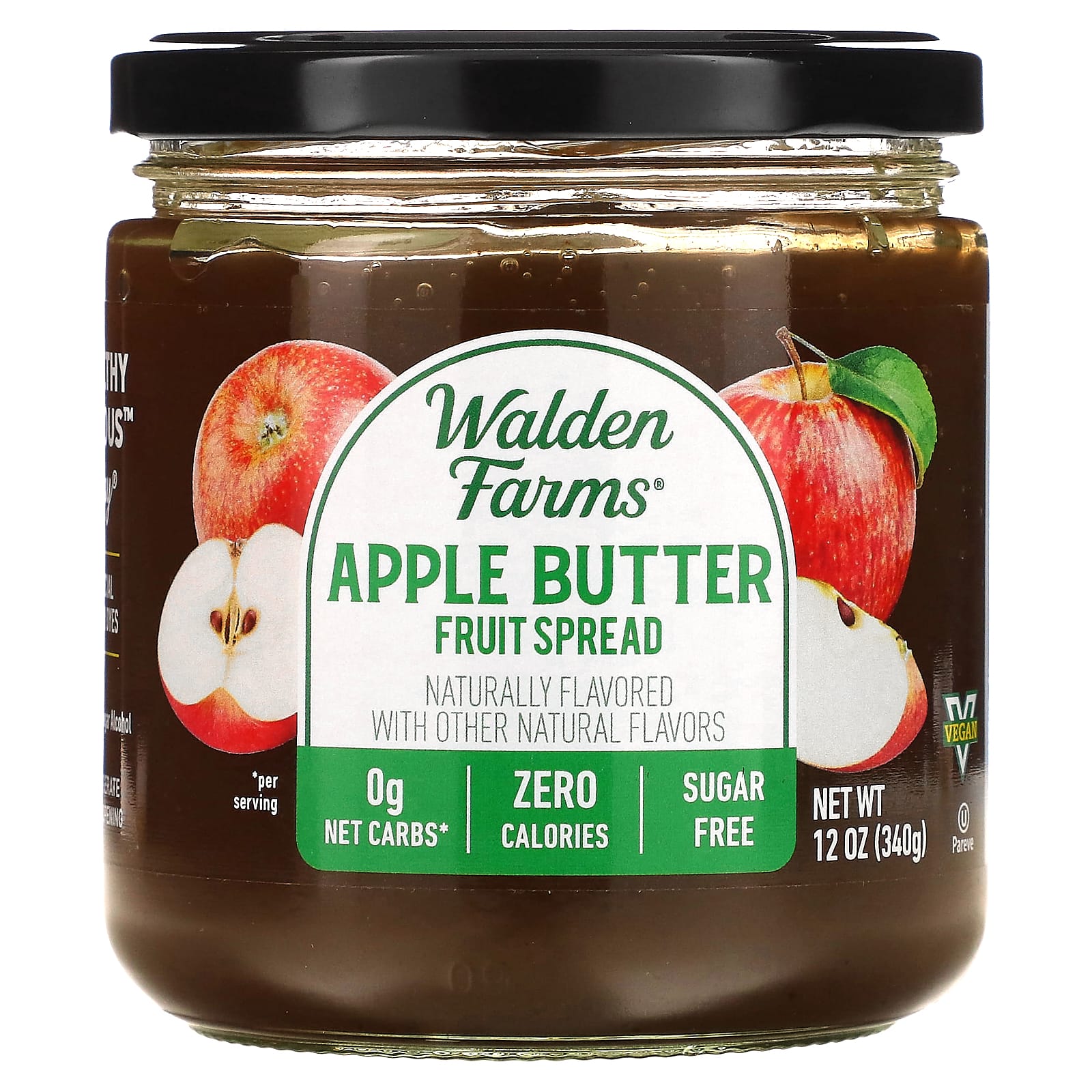 Walden Farms-Apple Butter Fruit Spread-12 oz (340 g)