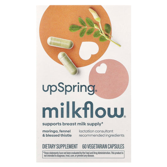 UpSpring-MilkFlow-60 Vegetarian Capsules