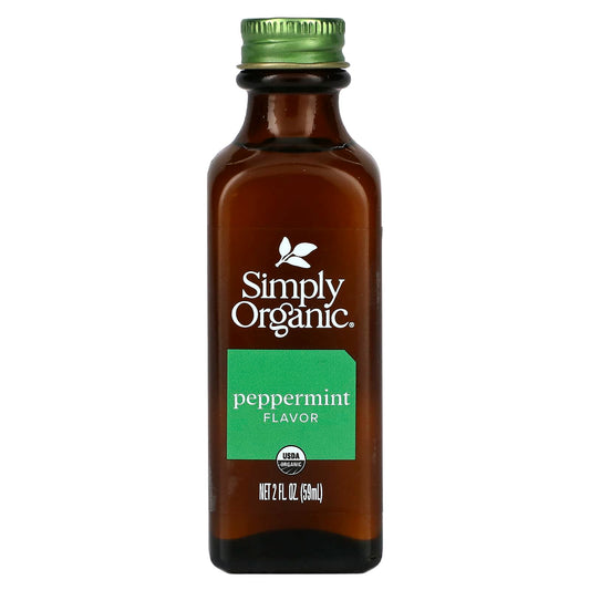 Simply Organic-Peppermint Flavor-2 fl oz (59 ml)