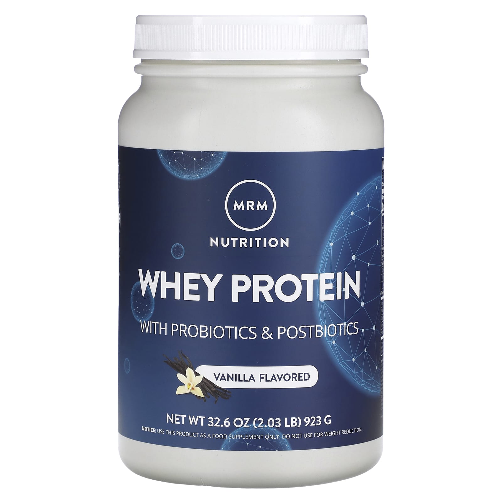 MRM Nutrition-Whey Protein-Vanilla-2.03 lb (923 g)