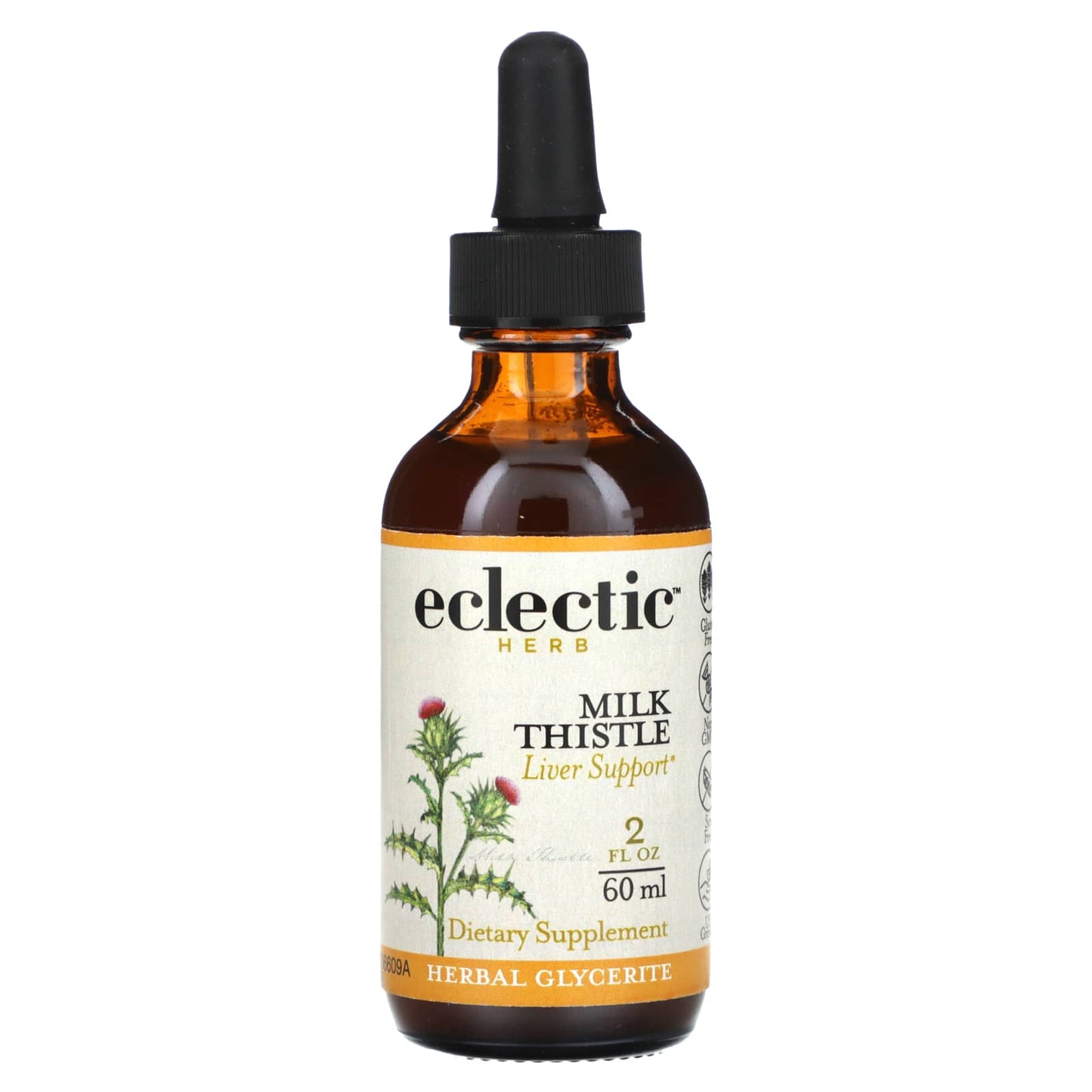 Eclectic Institute-Milk Thistle -2 fl oz (60 ml)