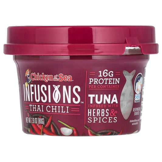 Chicken of the Sea-Infusions Wild Caught Tuna-Thai Chili- 2.8 oz (80 g)