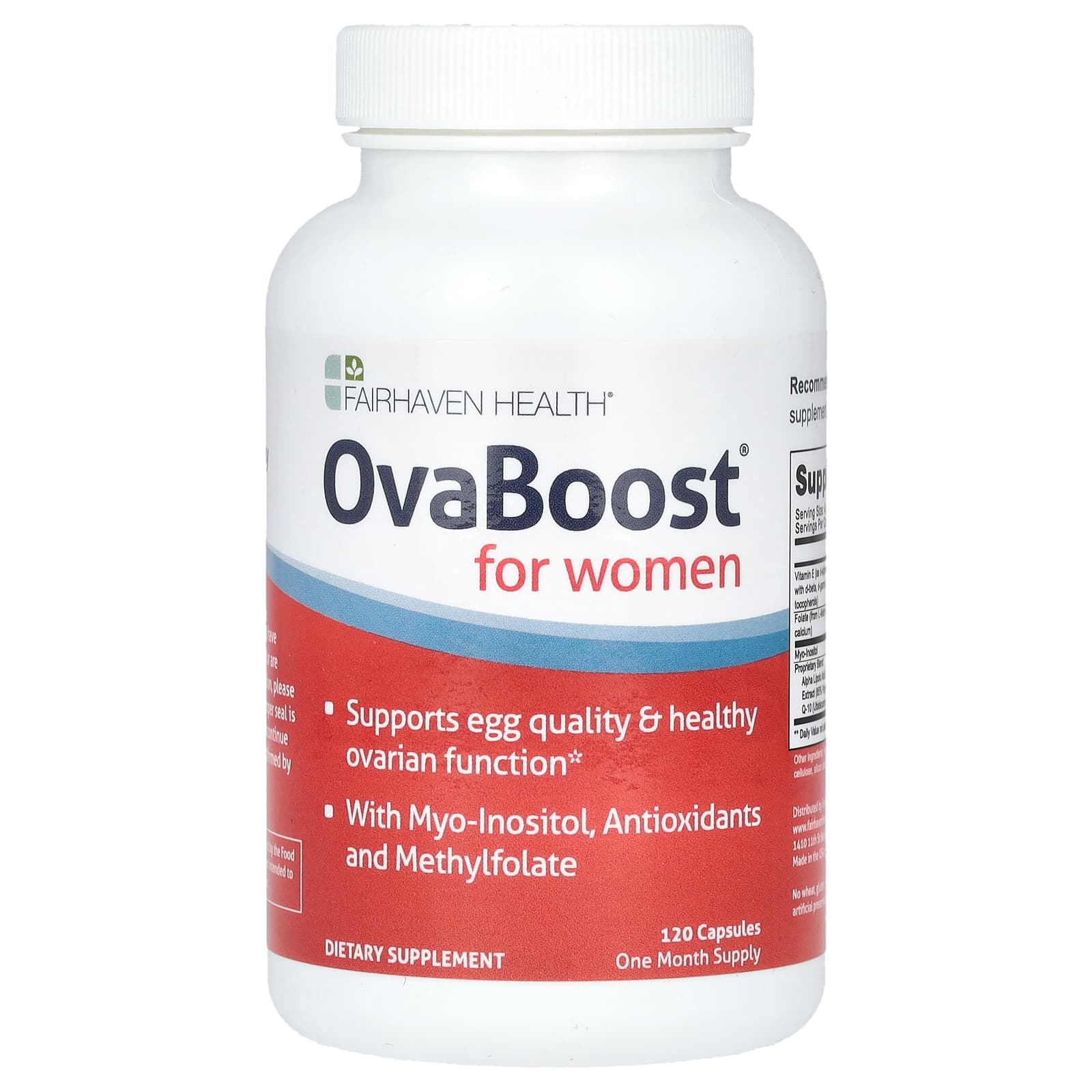 Fairhaven Health-OvaBoost for Women-120 Capsules