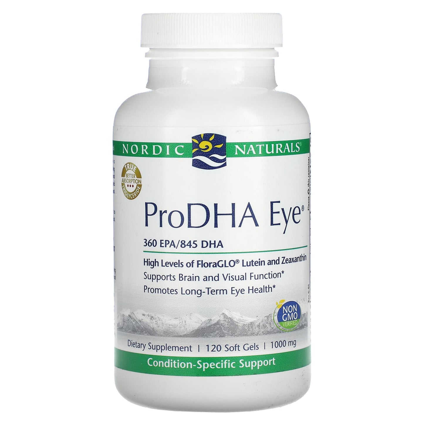 Nordic Naturals-ProDHA Eye-1,000 mg-120 Softgels