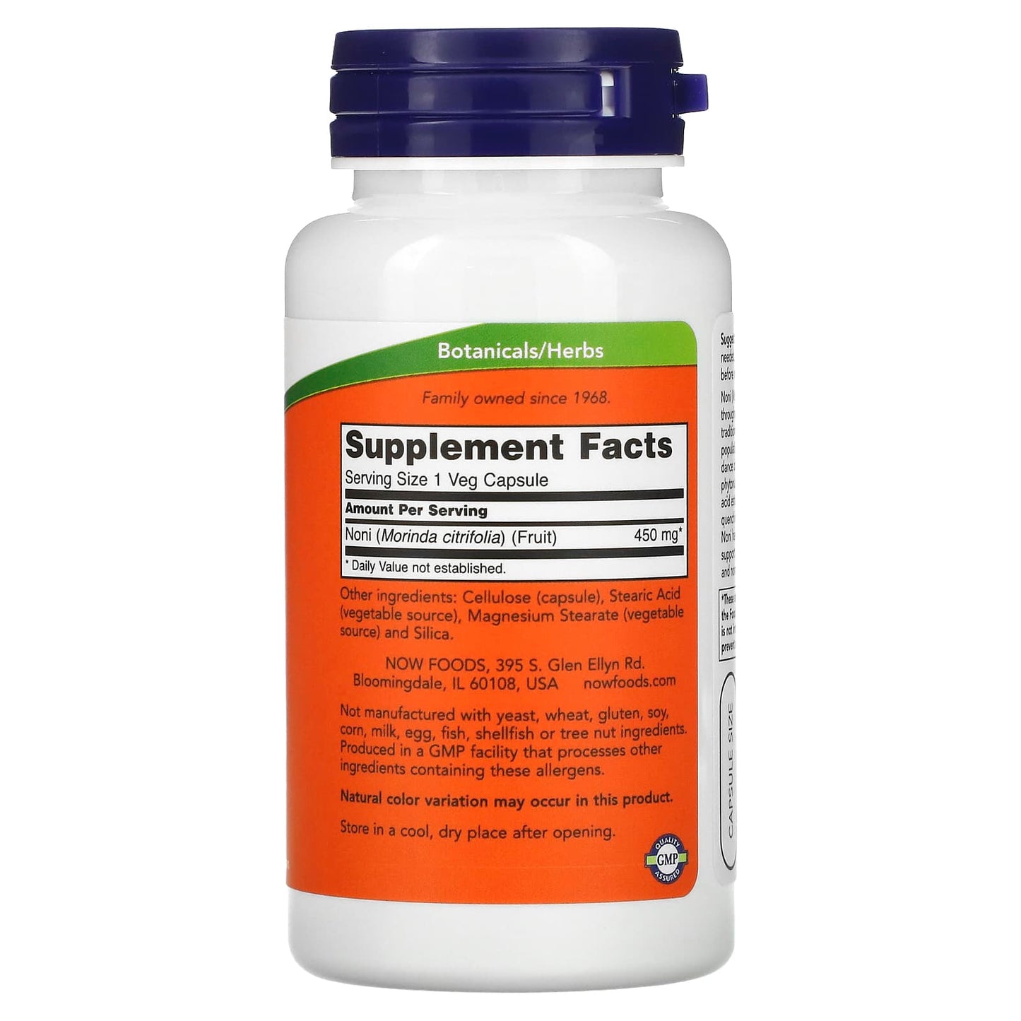 NOW Foods, Noni, 450 mg, 90 Veg Capsules