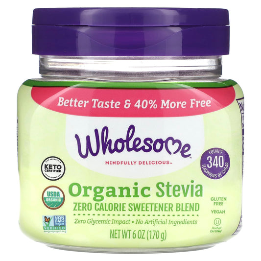 Wholesome Sweeteners-Organic Stevia-6 oz (170 g)