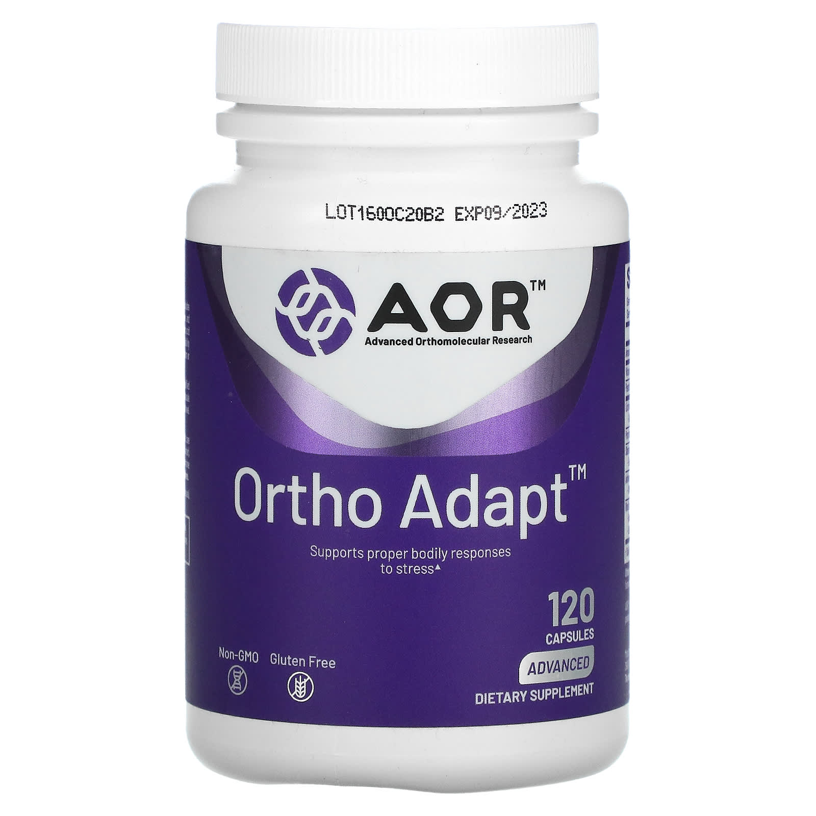 Advanced Orthomolecular Research AOR-Ortho Adapt-120 Capsules