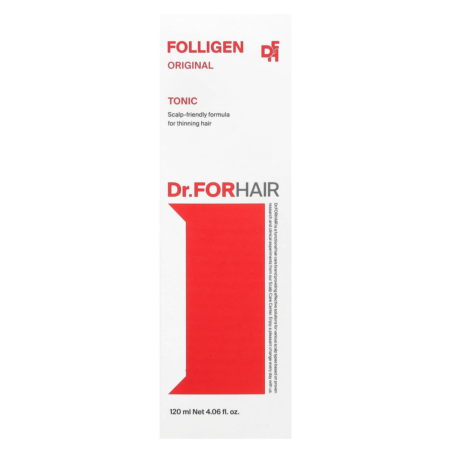 Dr.ForHair, Folligen Tonic, Original, 4.06 fl oz (120 ml)