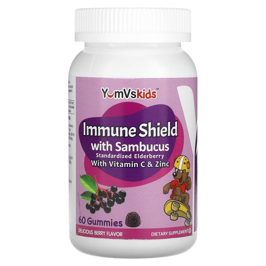 YumV's-Immune Shield with Sambucus-Berry-60 Gummies