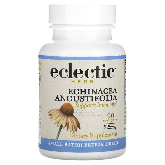 Eclectic Institute-Echinacea Angustifolia-325 mg-90 Veg Caps