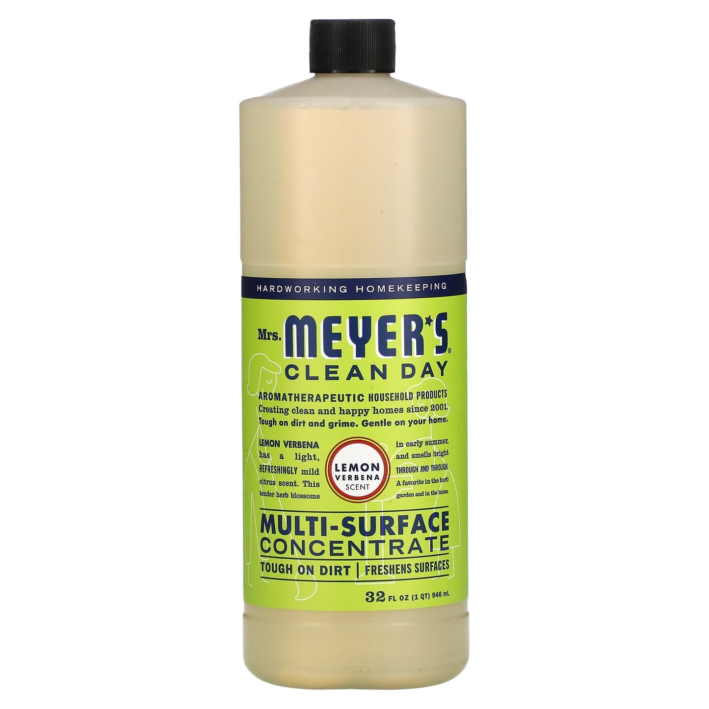 Mrs. Meyers Clean Day-Multi-Surface Concentrate-Lemon Verbena-32 fl oz (946 ml)
