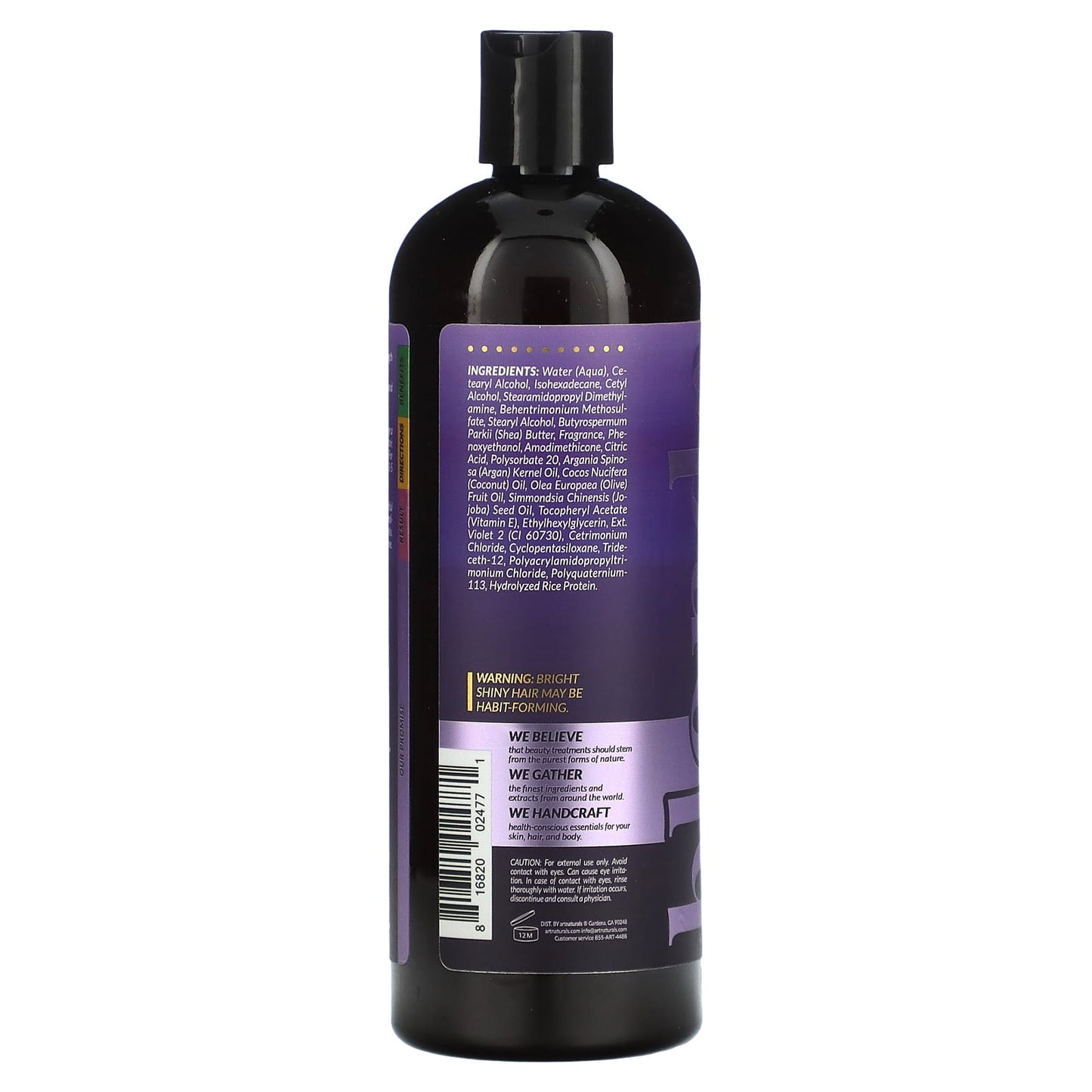 artnaturals, Purple Conditioner, For Blonde & Bleached Hair, 16 fl oz (473 ml)