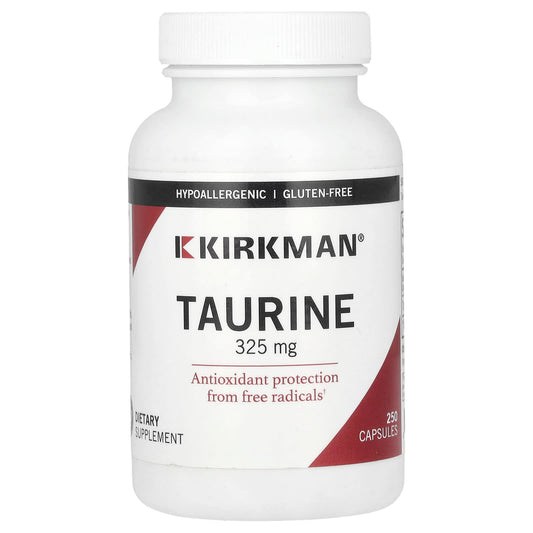 Kirkman Labs-Taurine-325 mg-250 Capsules