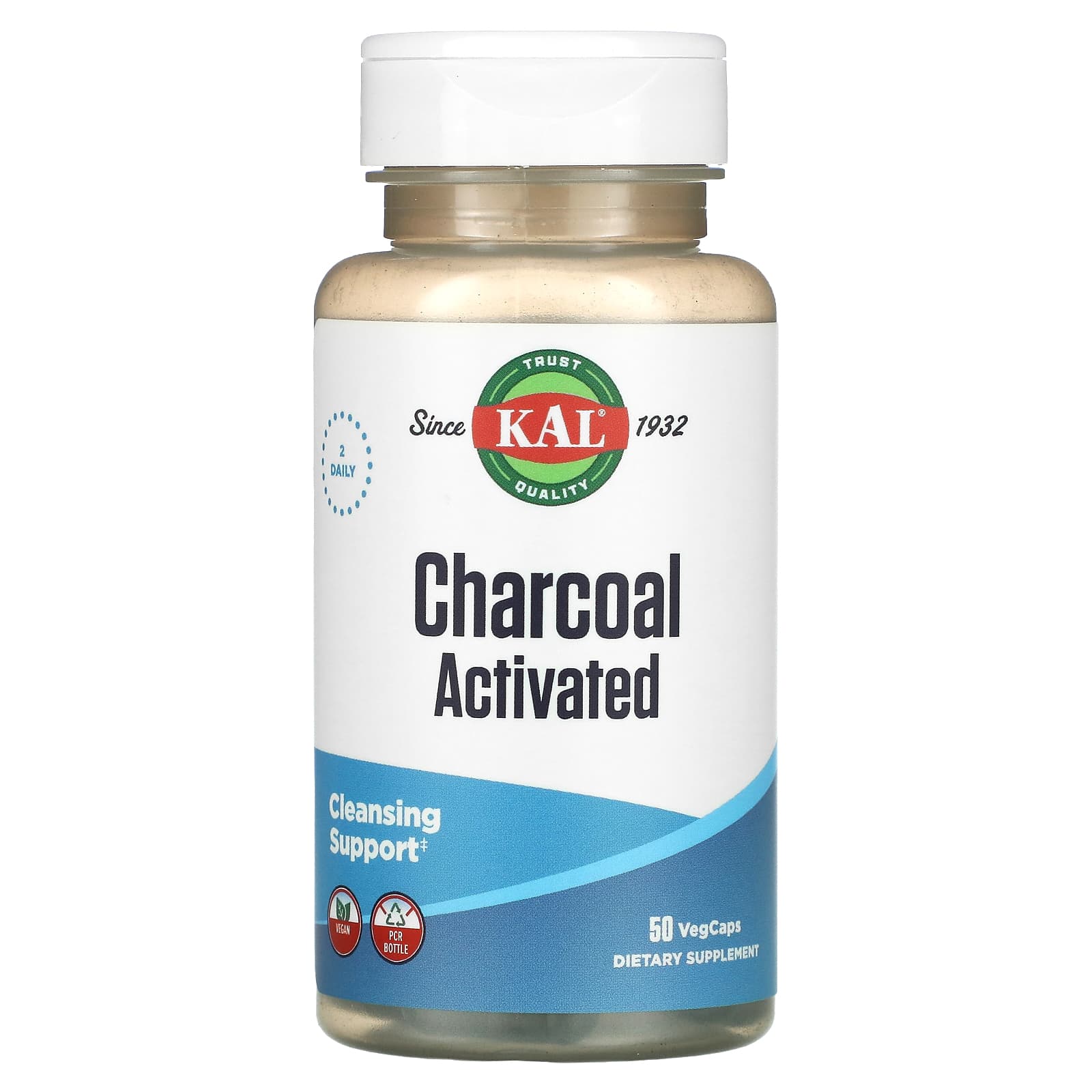 KAL-Charcoal Activated-50 VegCaps