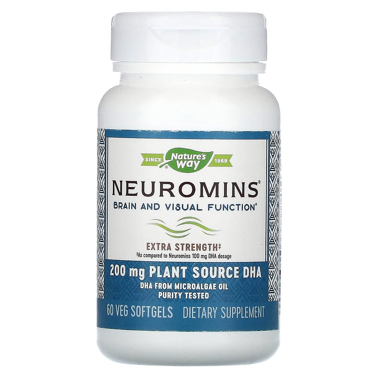 Nature's Way-Neuromins-200 mg-60 Veg Softgels