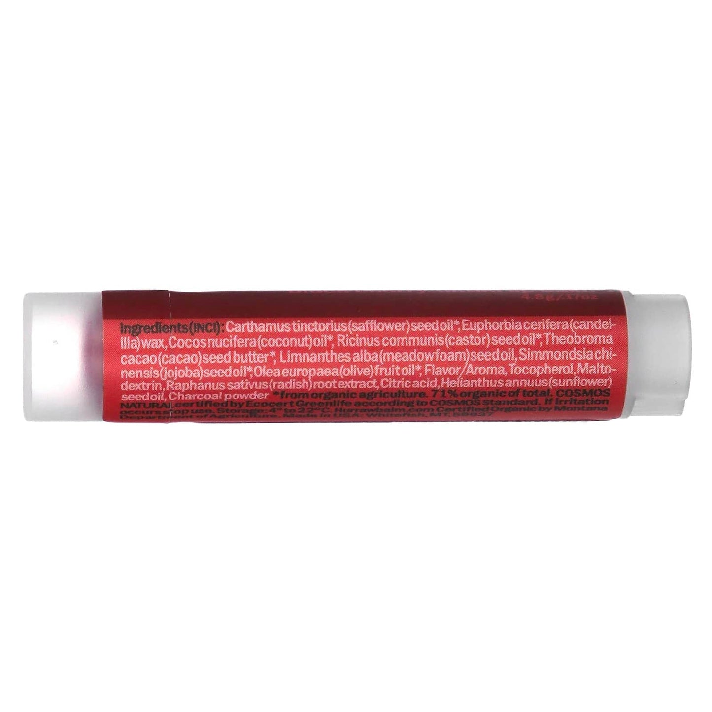 Hurraw! Balm, Tinted Lip Balm, Black Cherry, 0.17 oz (4.8 g)