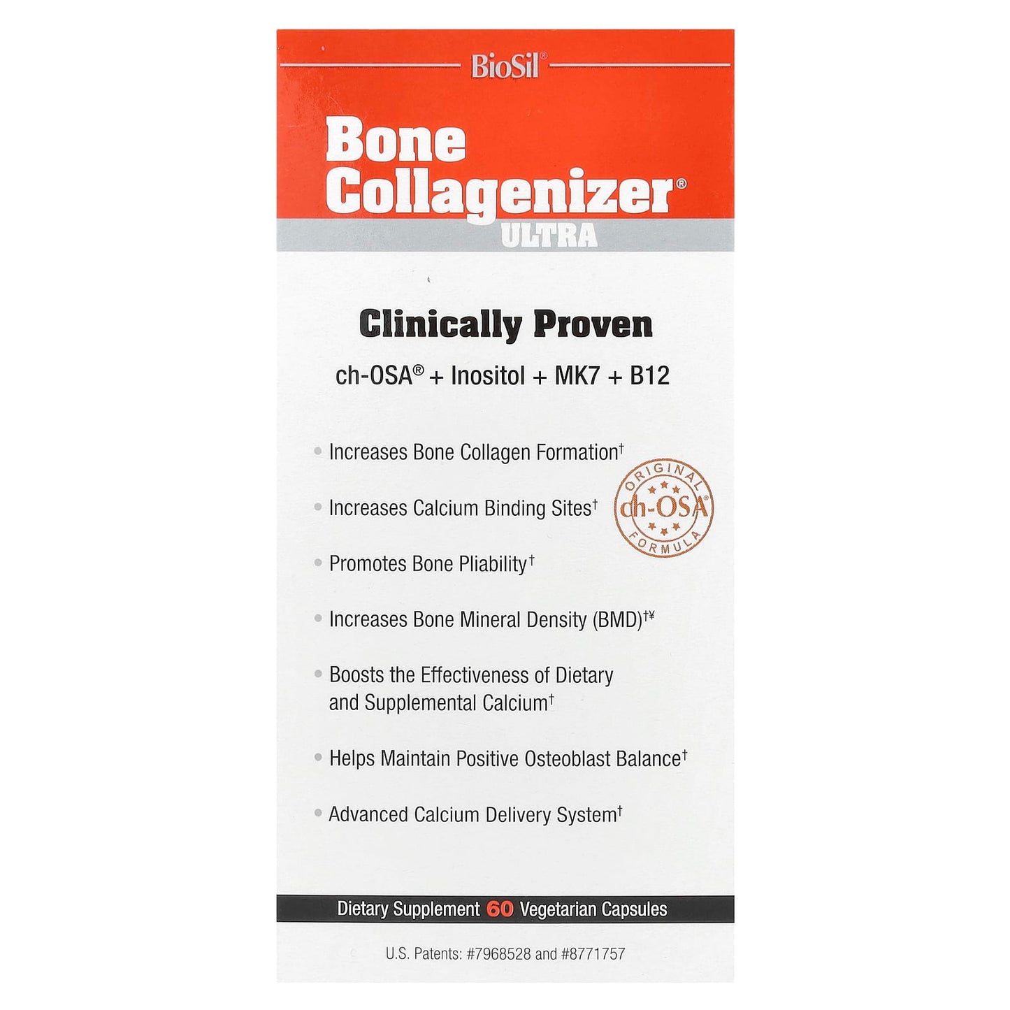 BioSil-Bone Collagenizer Ultra-60 Vegetarian Capsules